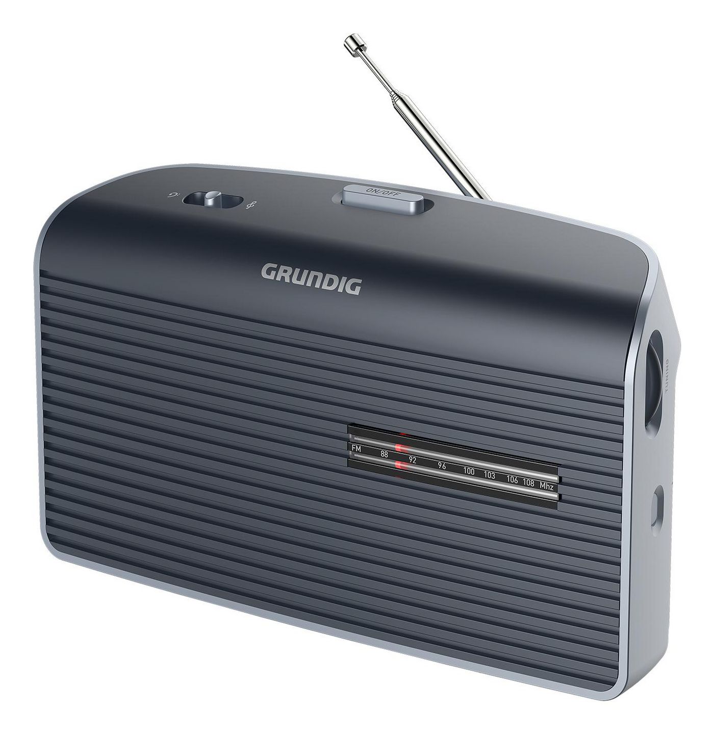 Grundig GPR1250 W129171958 Music 60X Portable Analog 