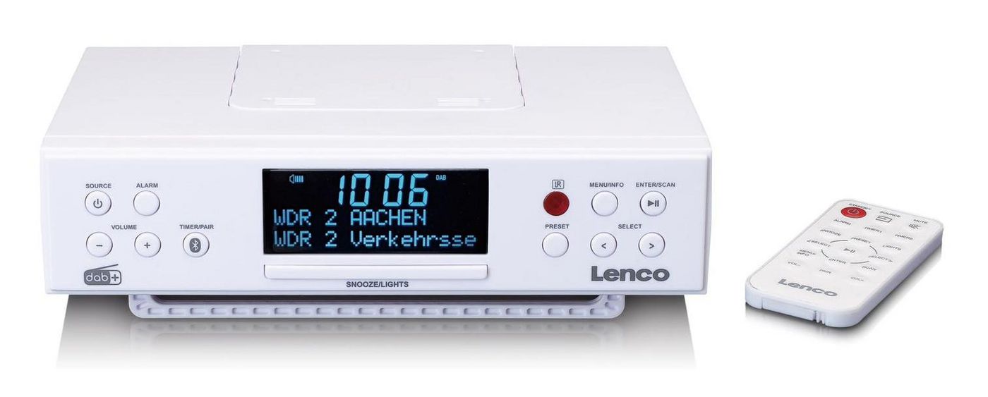 Lenco KCR190WH W129171973 Kcr-190 Kitchen Analog  