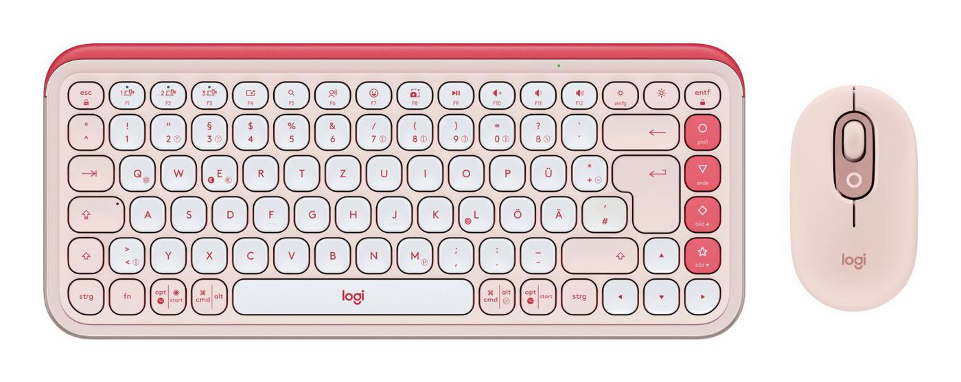 Pop Icon Combo Keyboard Mouse