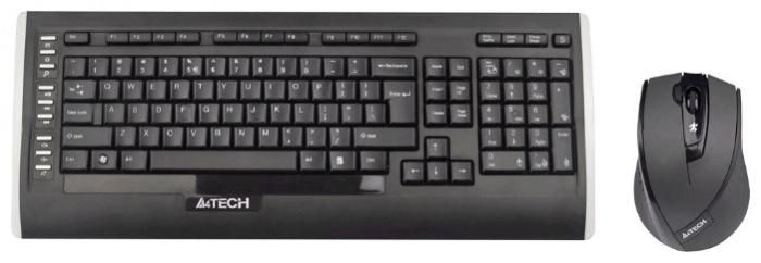 A4Tech 9300F W129172115 Keyboard Mouse Included Rf 