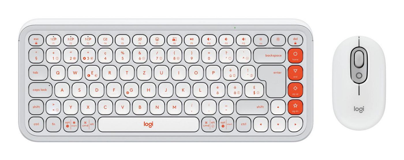 Pop Icon Combo Keyboard Mouse