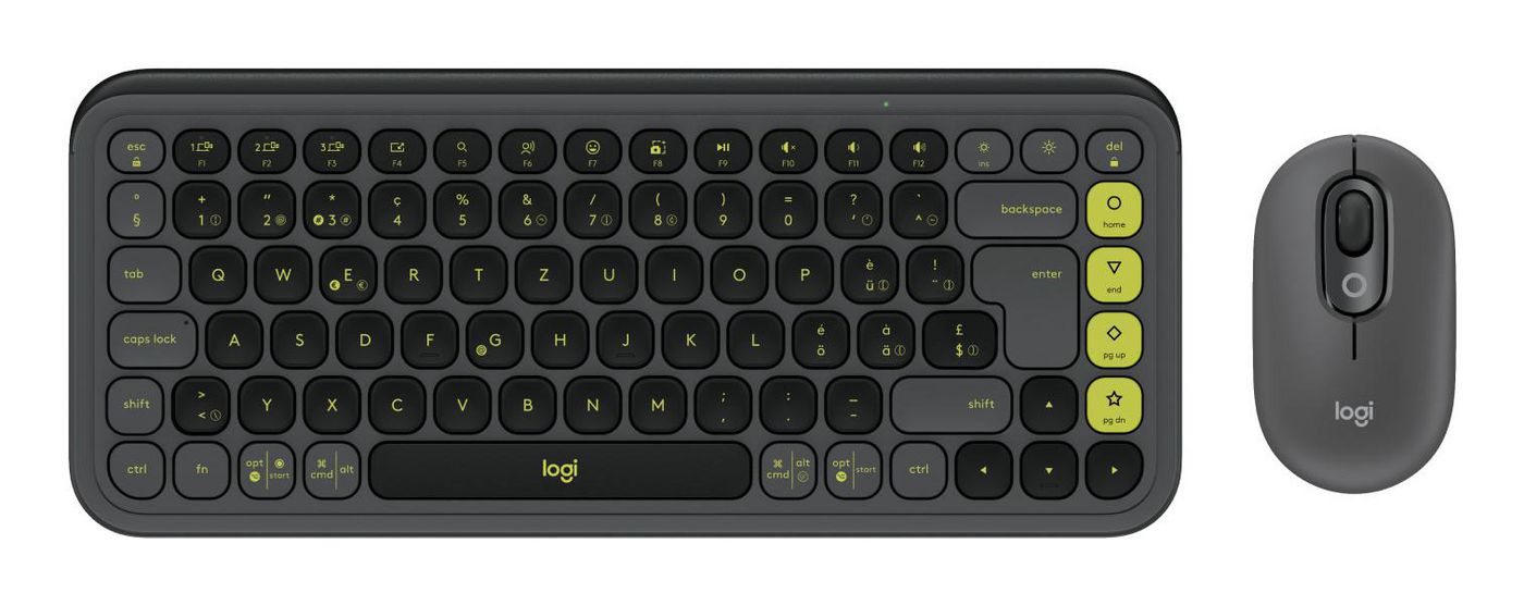 Pop Icon Combo Keyboard Mouse