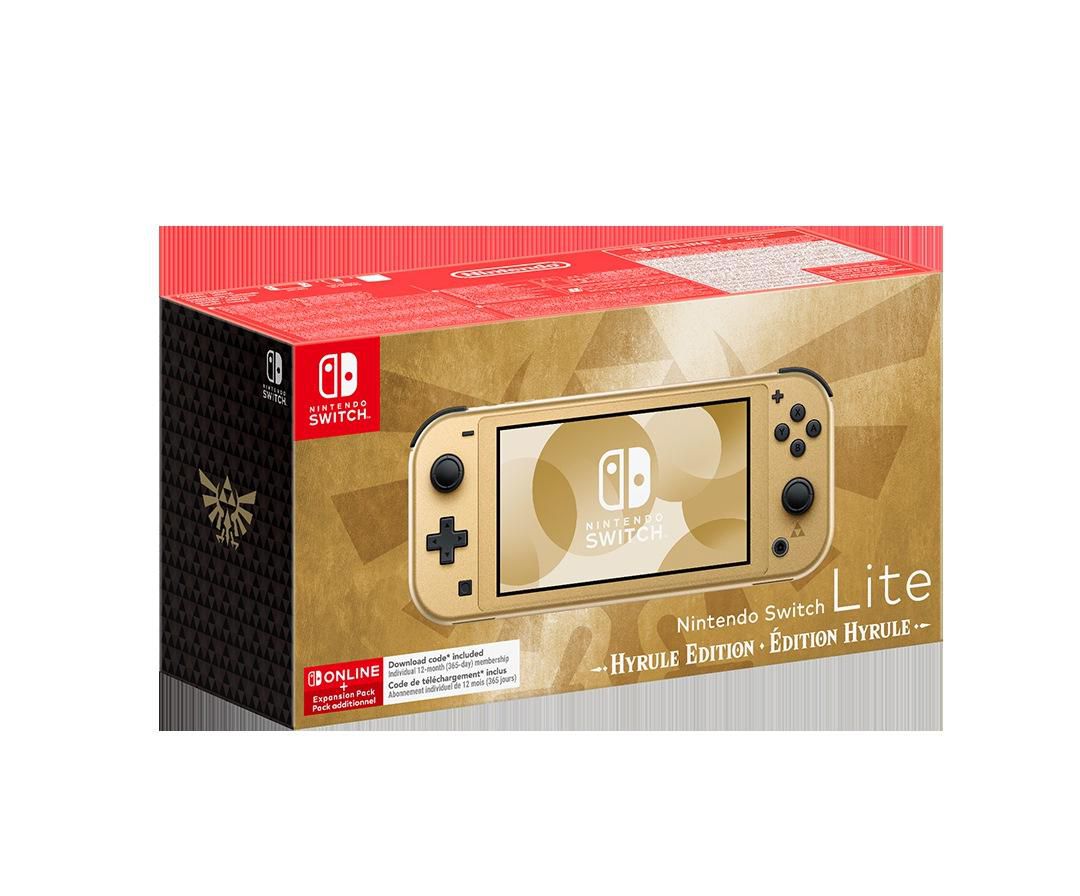 Switch Lite Hyrule Edition - 10013779