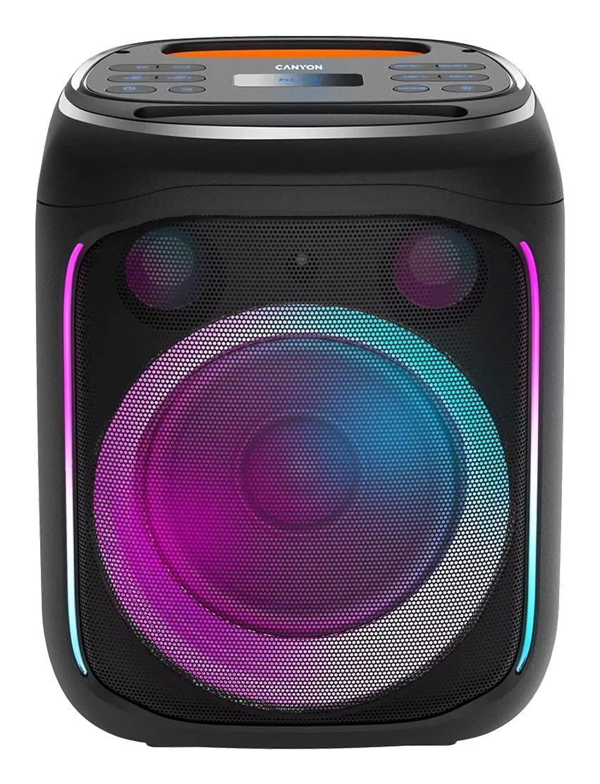 Canyon CNE-PBSP5 altoparlante portatile e per feste Altoparlante da festa Nero Arancione 40 W (Canyon Bluetooth Speaker OnFun 5