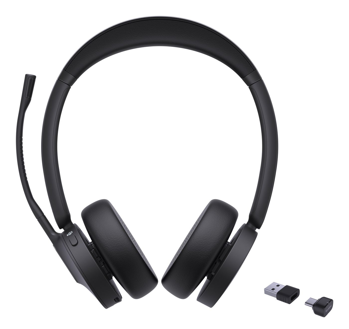 Yealink BH70 Dual Teams Auricolare Wireless A Padiglione Ufficio USB Type-C / USB Type-A Bluetooth Nero