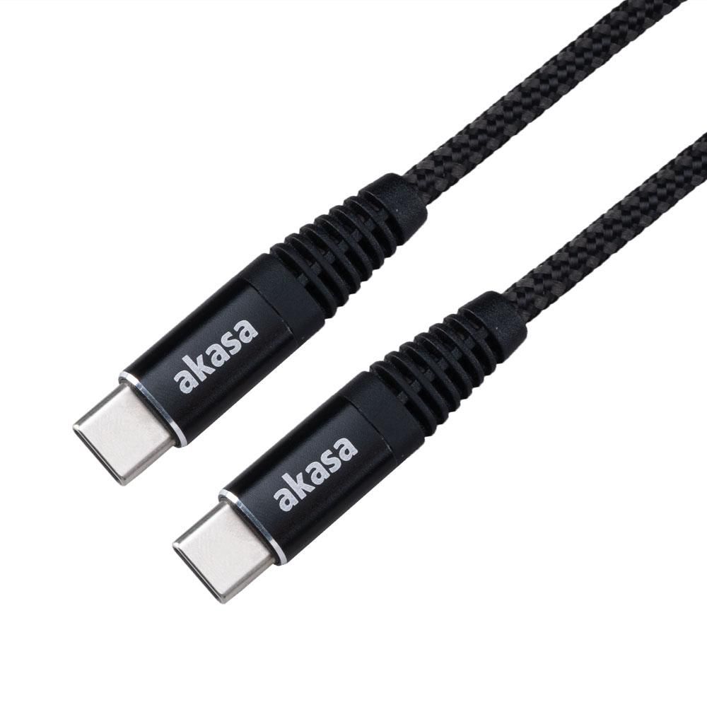 Akasa AK-CBUB54-10BK W129175488 Usb Cable 1 M Usb C Black 