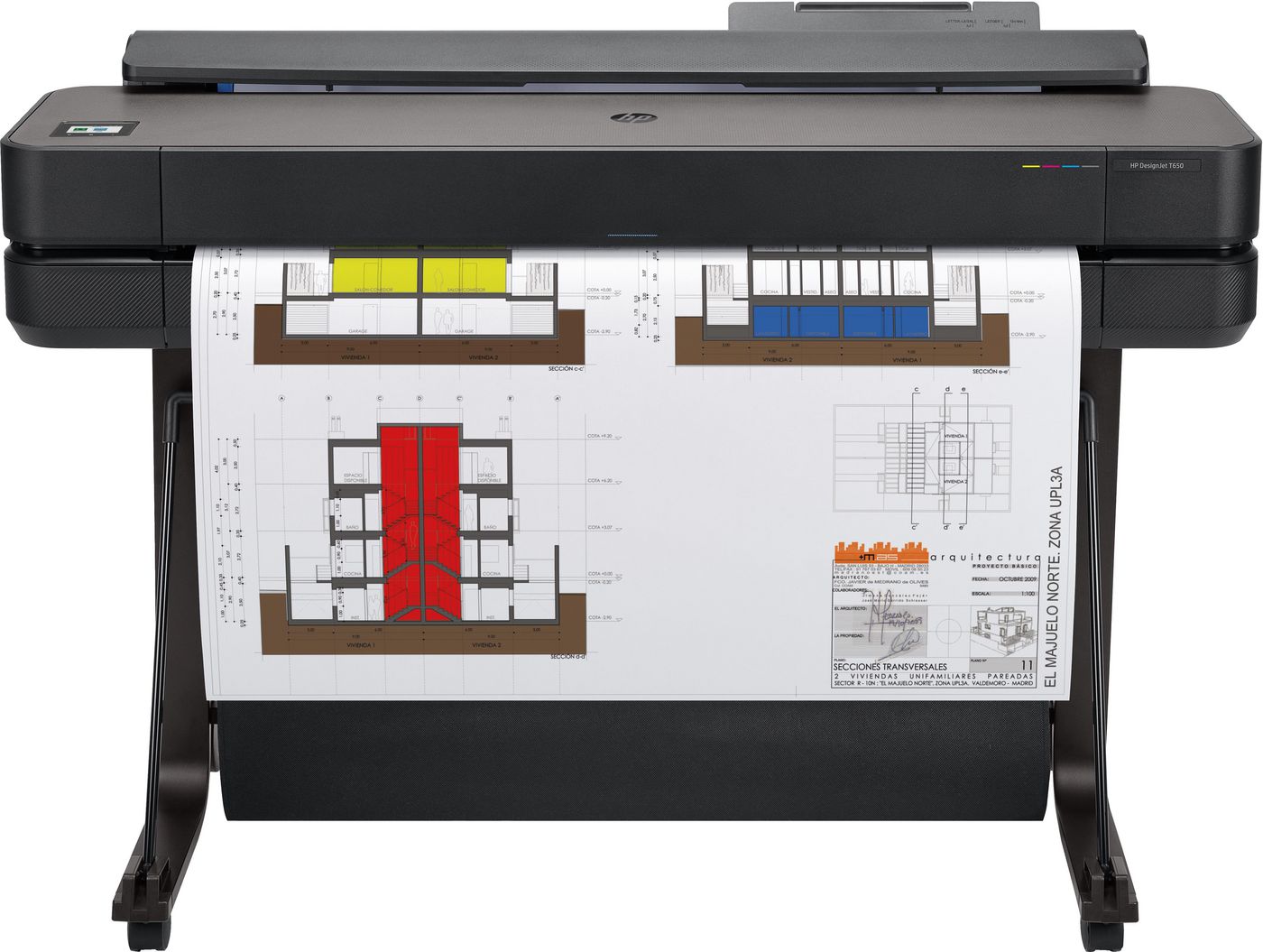 Designjet T650 36-In Printer