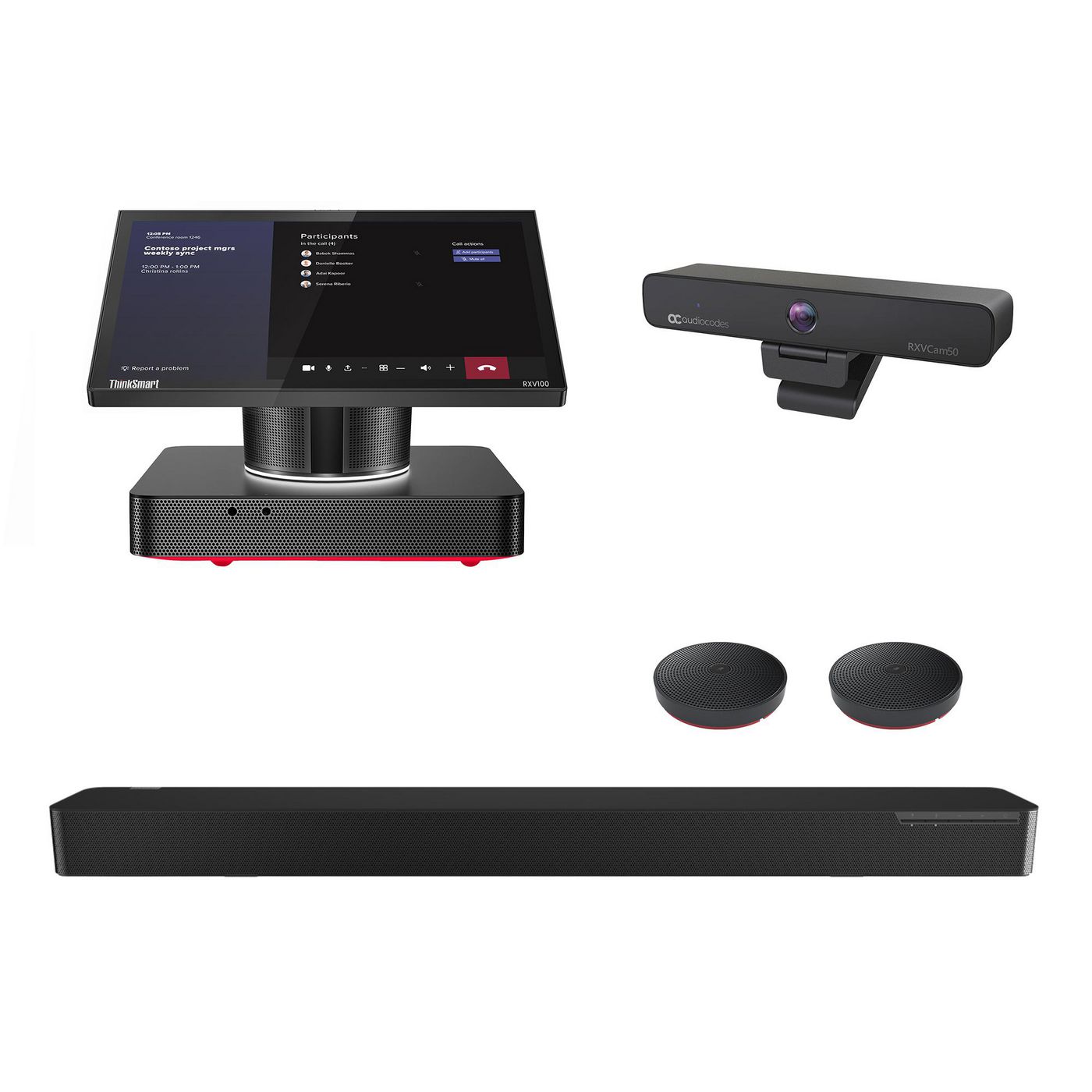 AudioCodes RXV100-B42 W129177315 Rxv100 Hub With Audio Bundled 