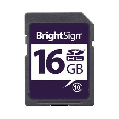 BrightSign SDHC-16C10-1M W129179536 16Gb Sdhc Class 10 Mlc 