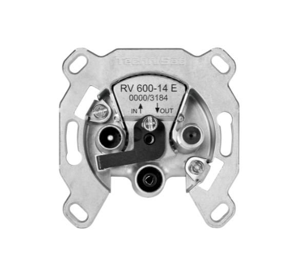 Socket-Outlet Sat + Tv + - 0000/3184