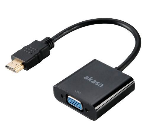 Video Cable Adapter 0.2 M Vga - AK-CBHD15-20BK