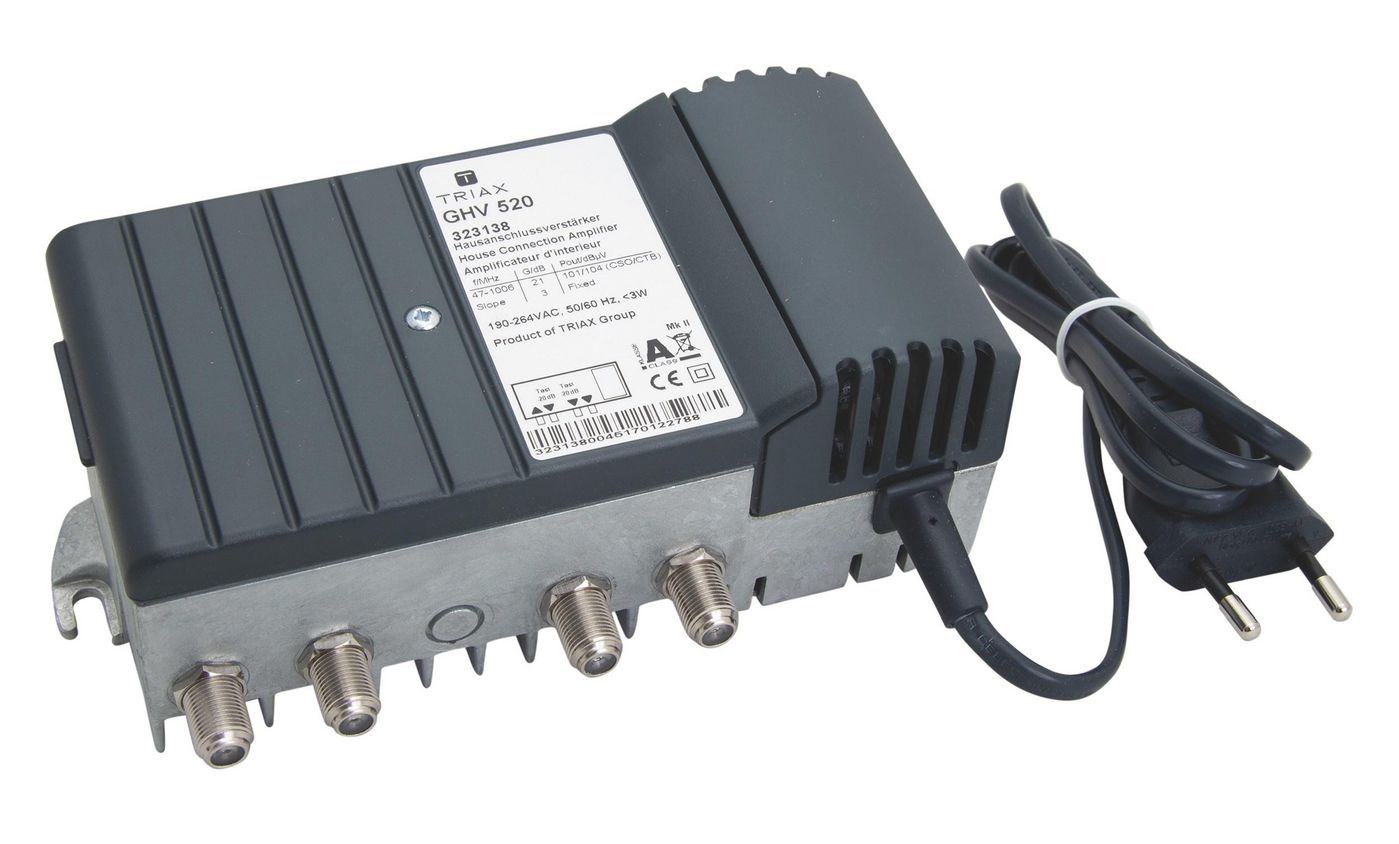Triax 323138 W129180145 Ghv 520 Tv Signal Amplifier 