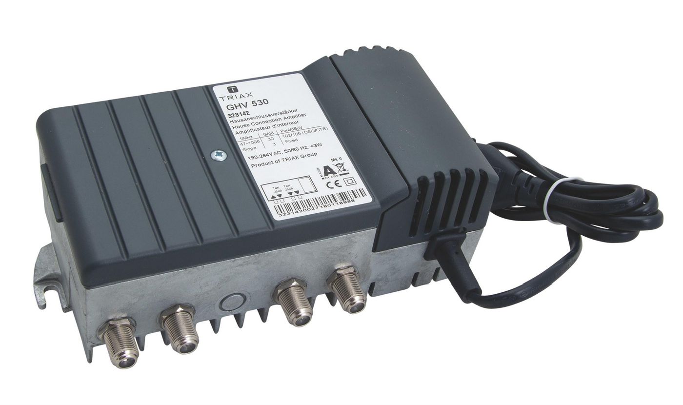 Triax 323142 W129180213 Ghv 530 Tv Signal Amplifier 