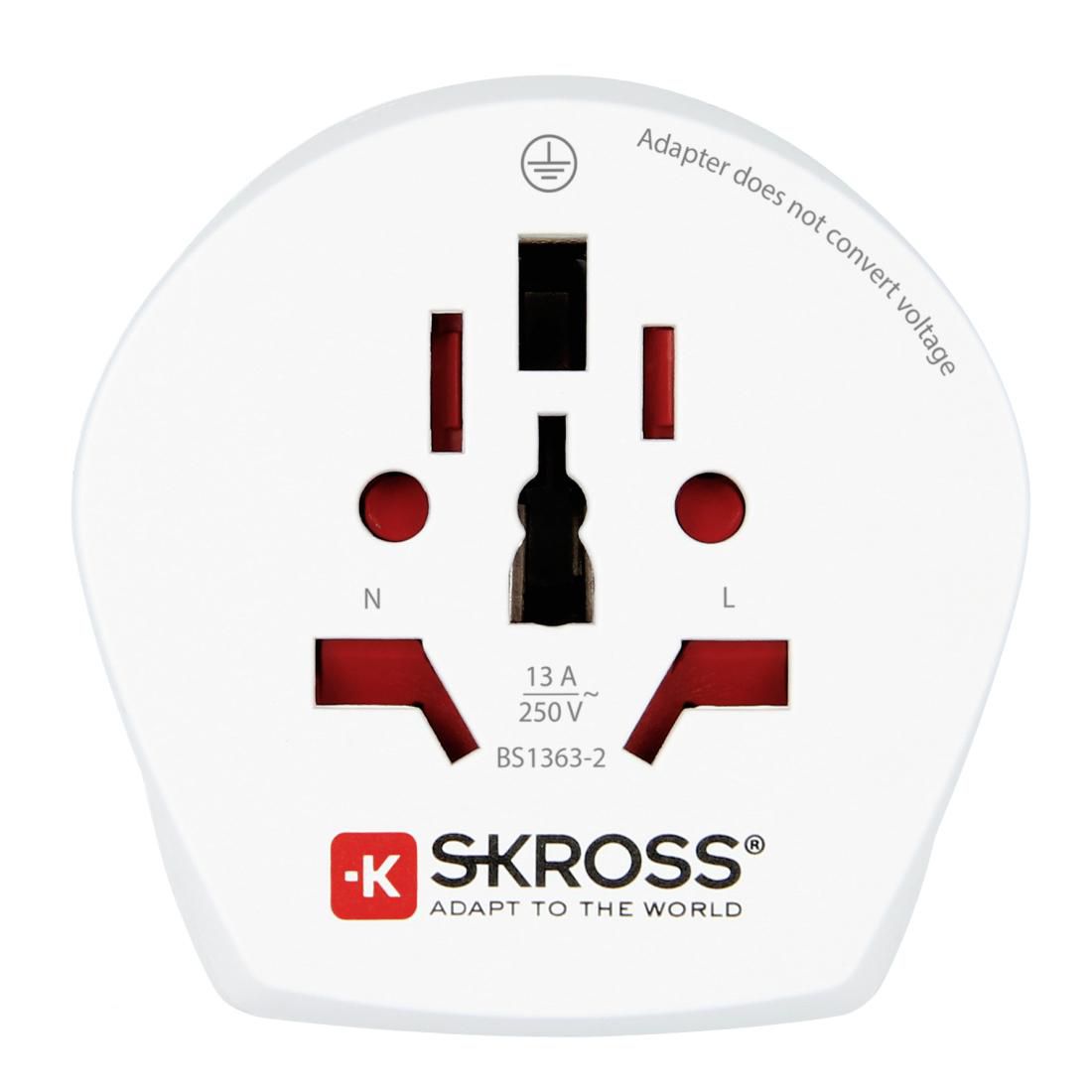 SKROSS 1.500216-E W129180316 Combo World To Israel Power 