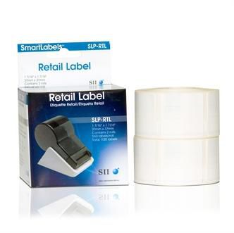 Seiko-Instruments 42100641 W129181127 Slp-Rtl White Self-Adhesive 