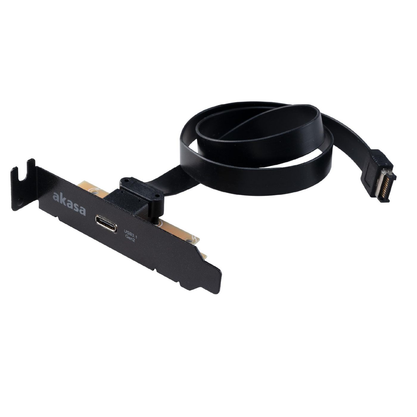 Akasa AK-CBUB37-50L W129181343 Low Profile Pci Bracket Cable 
