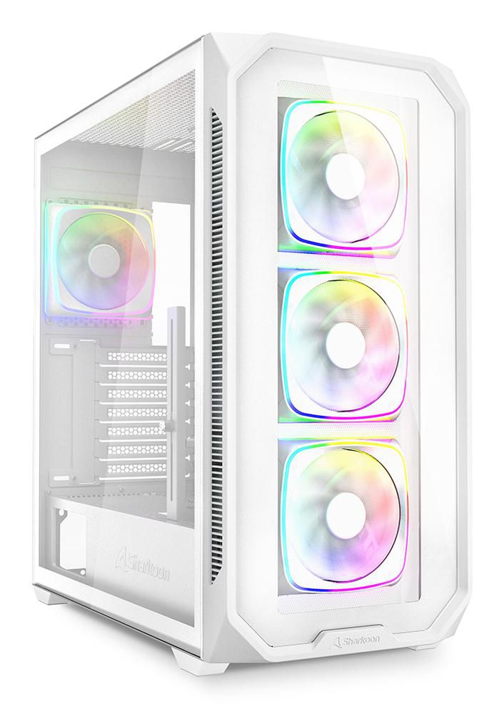 Sharkoon 4044951041848 W129181935 Ak5G Rgb Midi Tower White 
