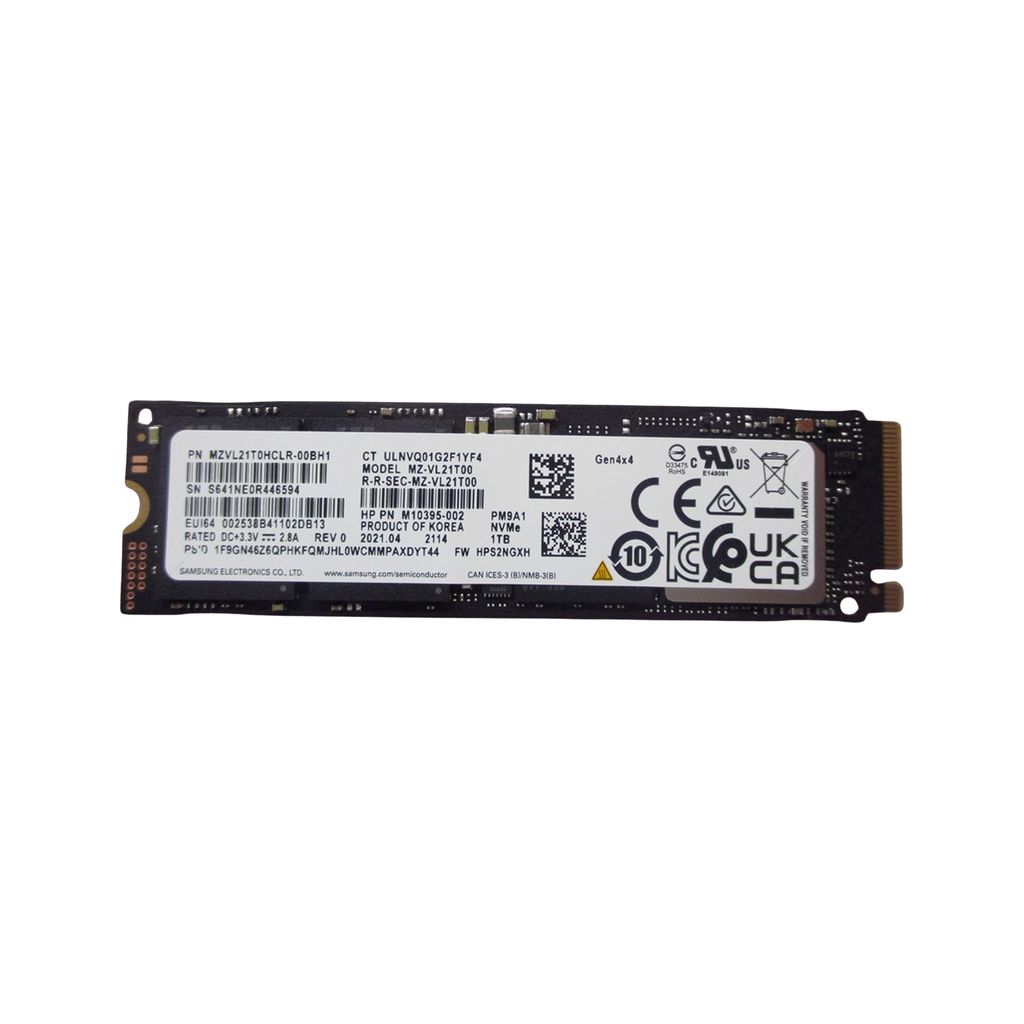 HP SSD 1TB 2280 PCIe-4x4 NVMe TLC