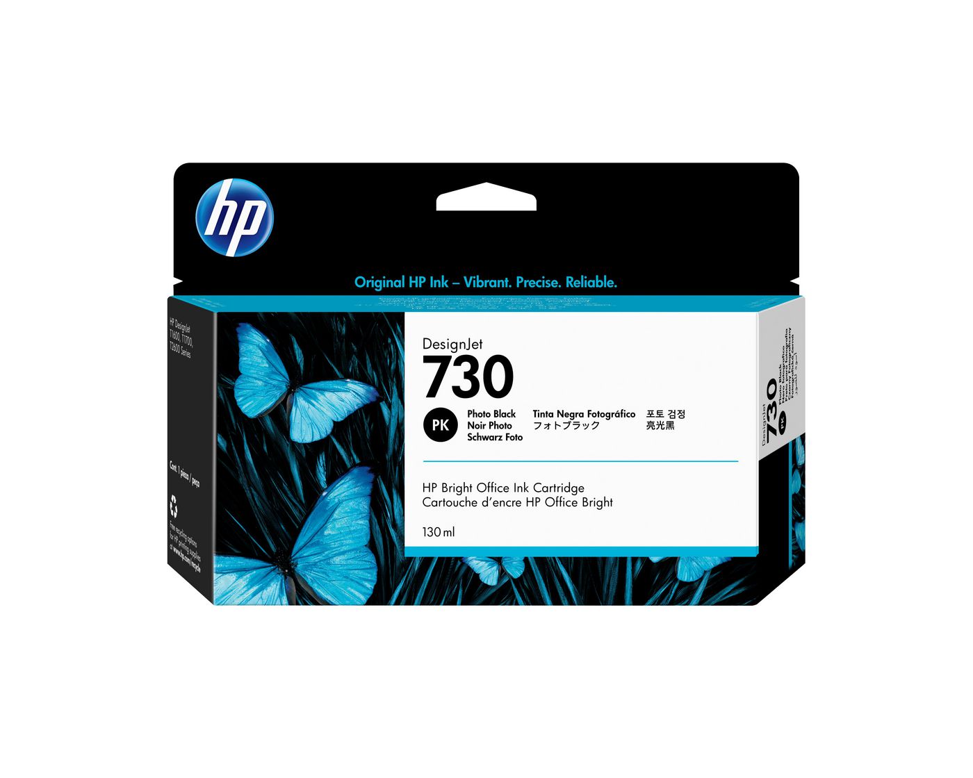 HP 730 INK CARTRIDGE PHOTO BLACK 130ML