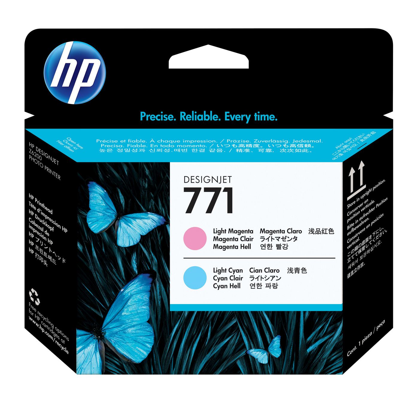 HP 771 Printhead Light Cyan/Light Magenta