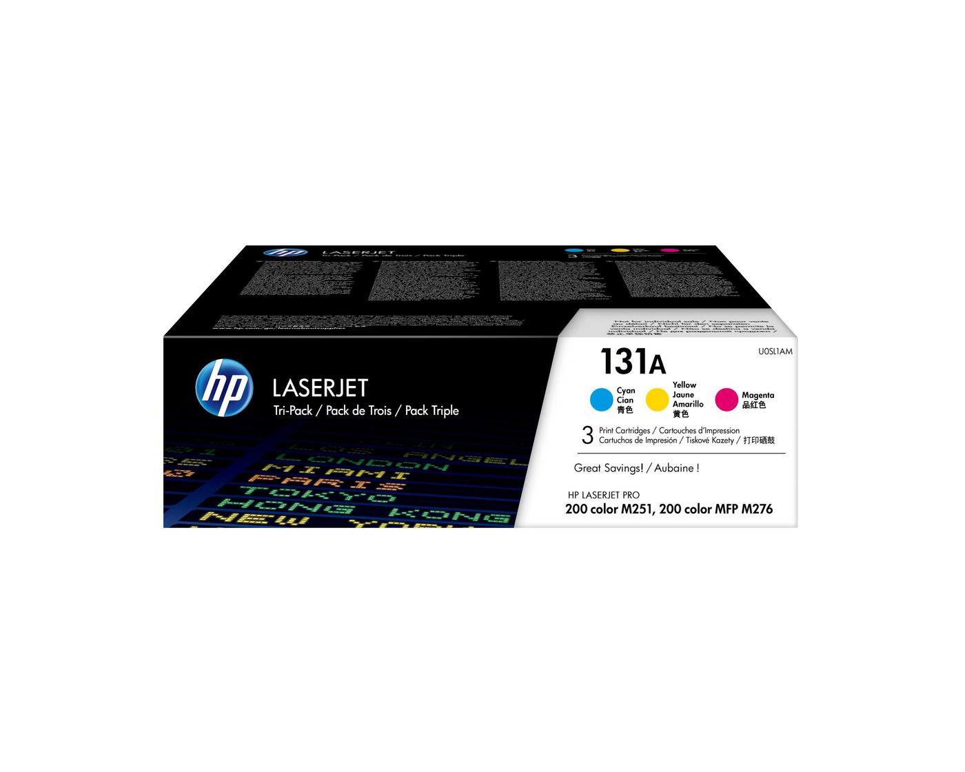 HP Cartridge No.131A Multipack U0SL1AM