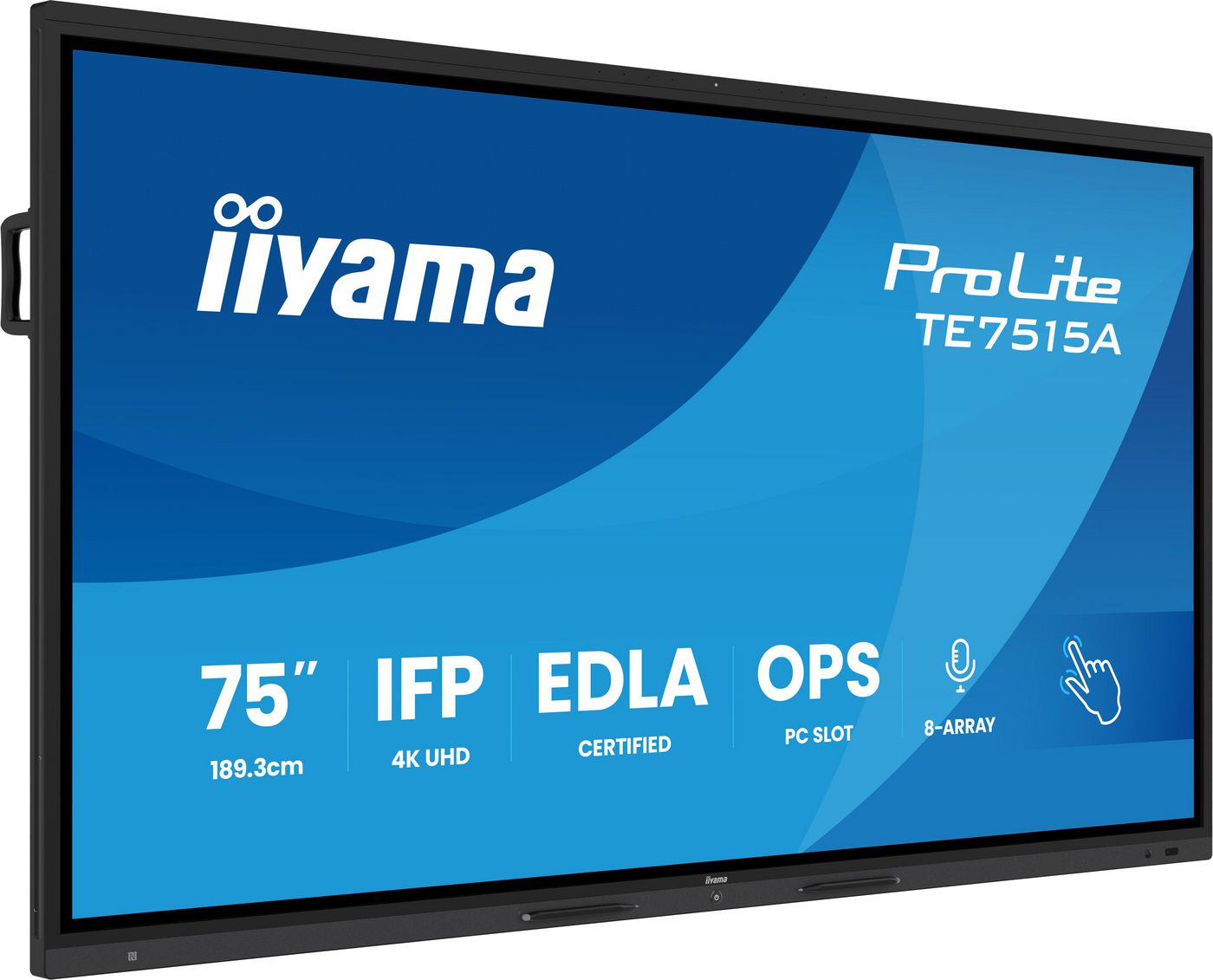 75" Stylish IFP, iiWare21E 