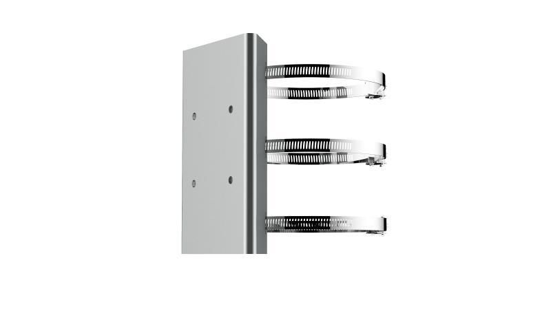 Horizontal pole mount