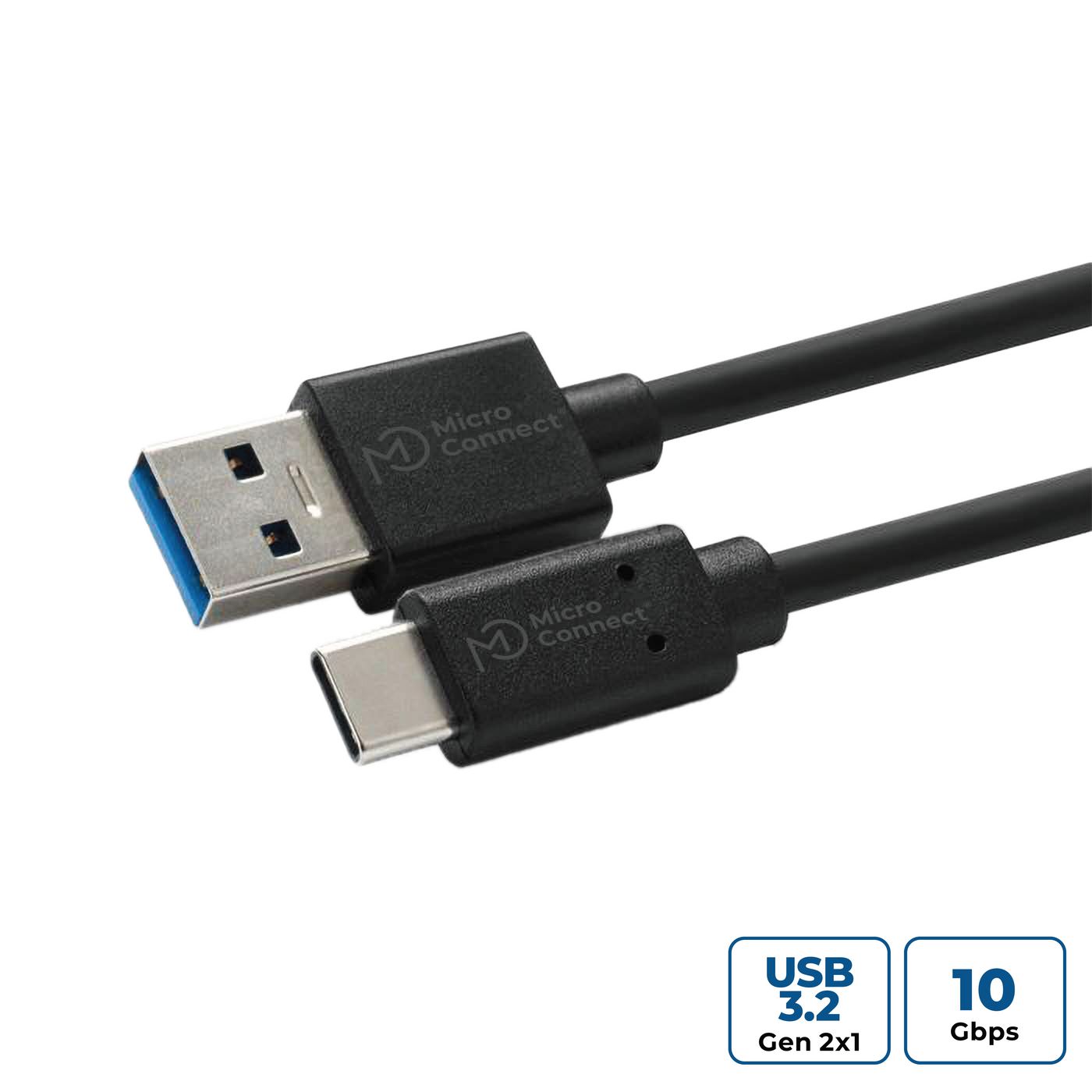 USB C-A 3.2 Gen 1 Cable, 1.5m