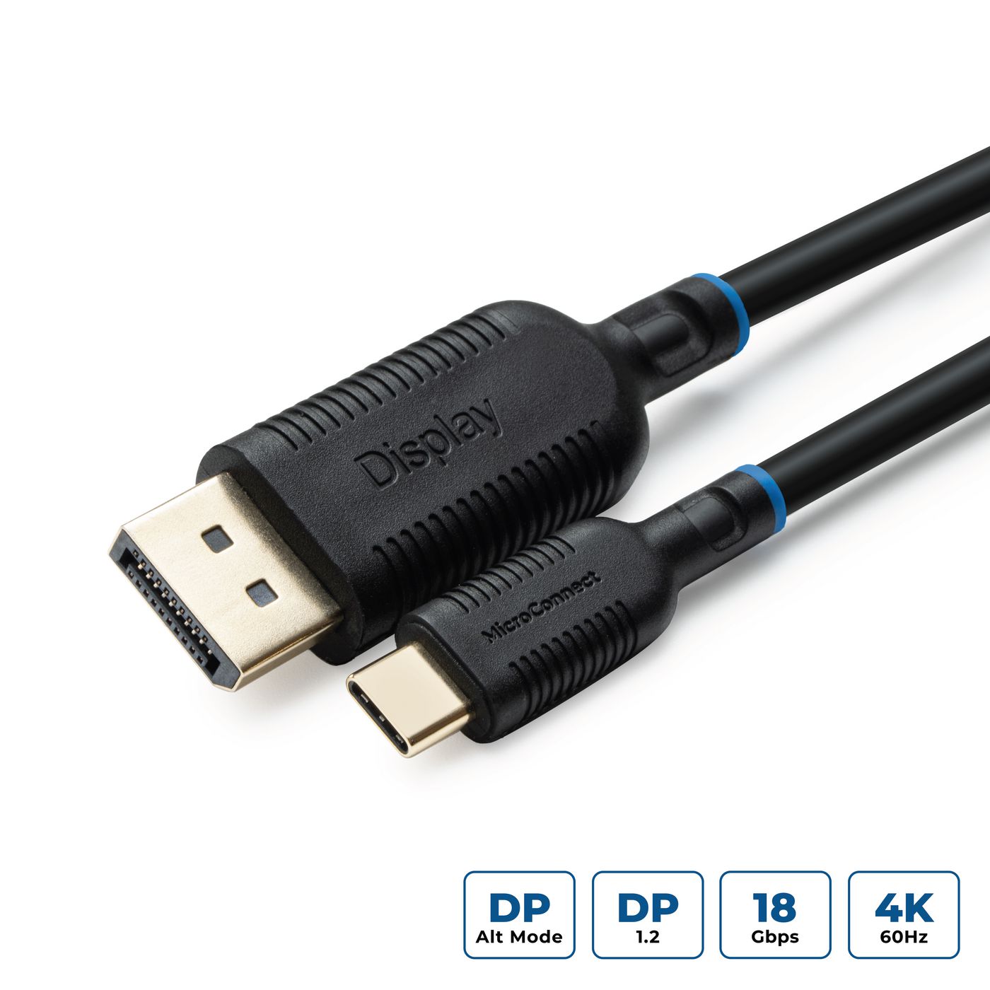 USB-C Displayport cable 0,5m