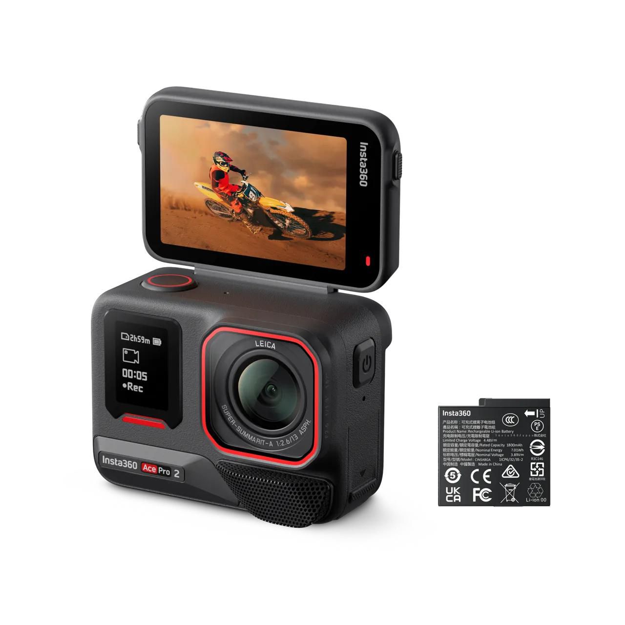 Insta360 CINSBBGAACEPRO201 W129184186 Ace Pro Gen2 Action Sports 