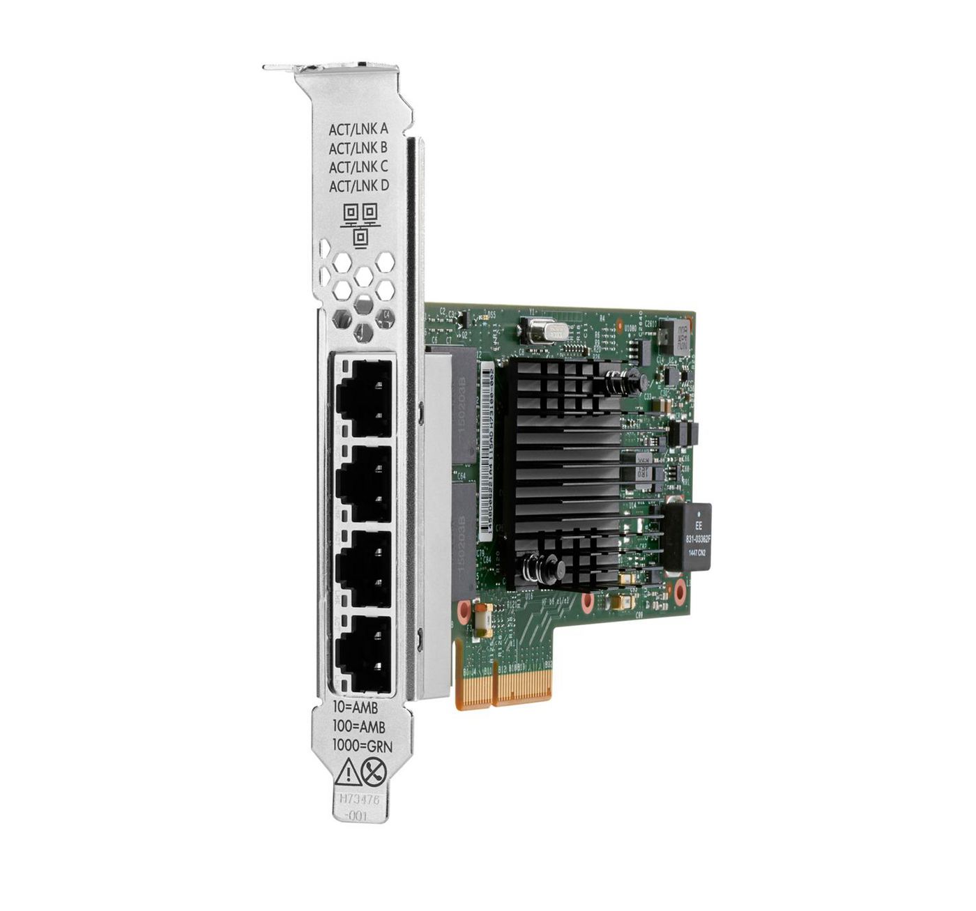 4-port 1Gb BASE-T Ethernet