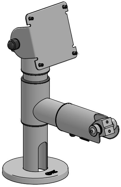 Pole VESA 75 Screen and