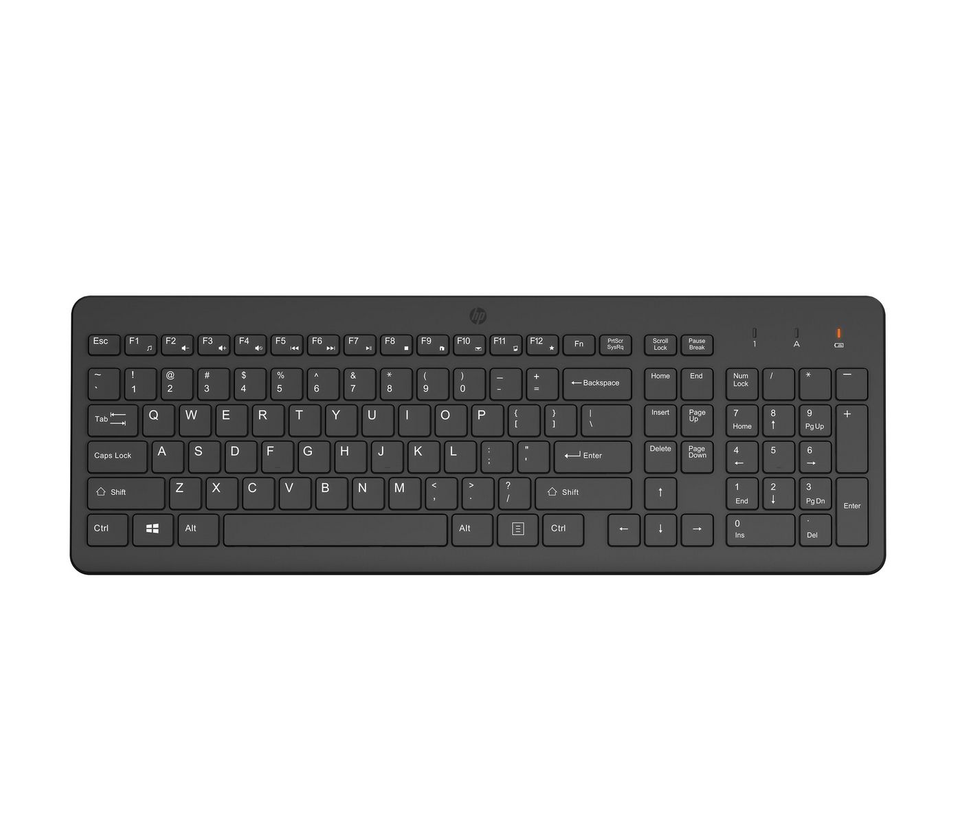 Wireless keyboard with 2.4