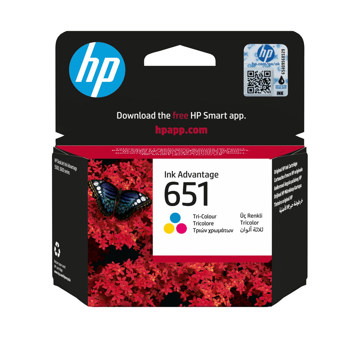 Ink Cartridge No 651 Tri-Color