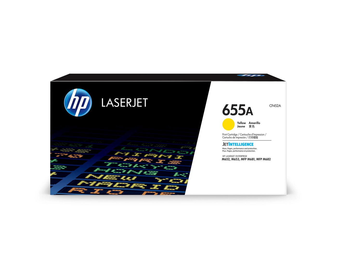 Toner/655A LaserJet Cart YL