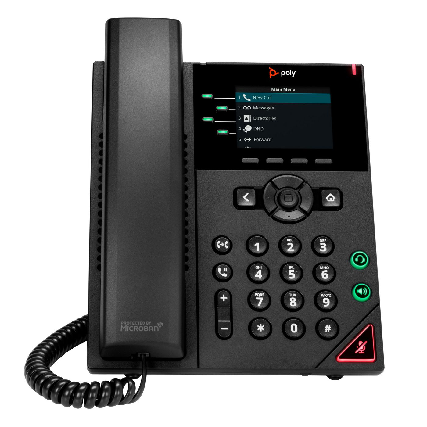 Vvx 250 4-Line Ip Phone And 
