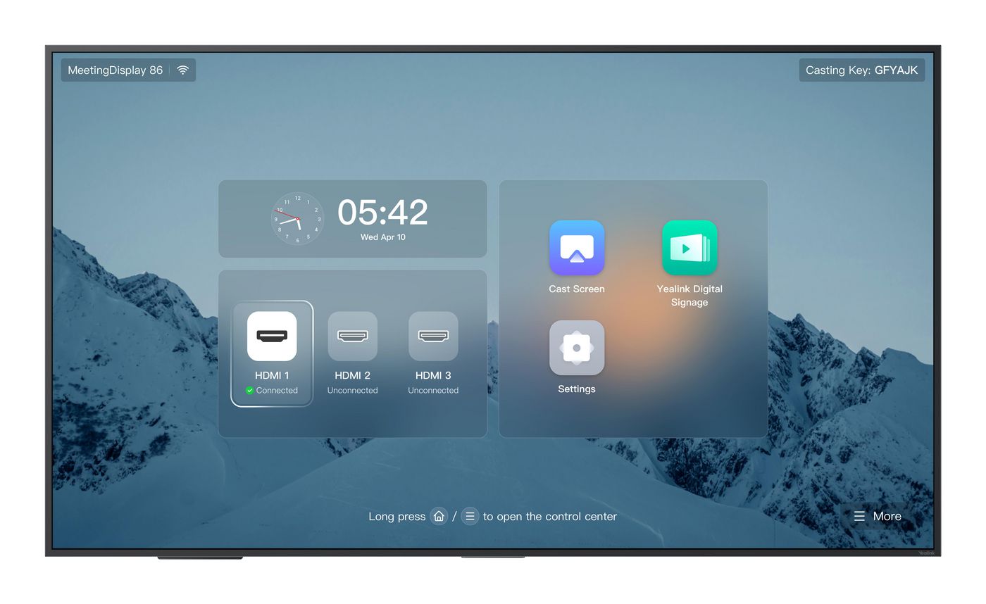 Yealink MeetingDisplay 86",