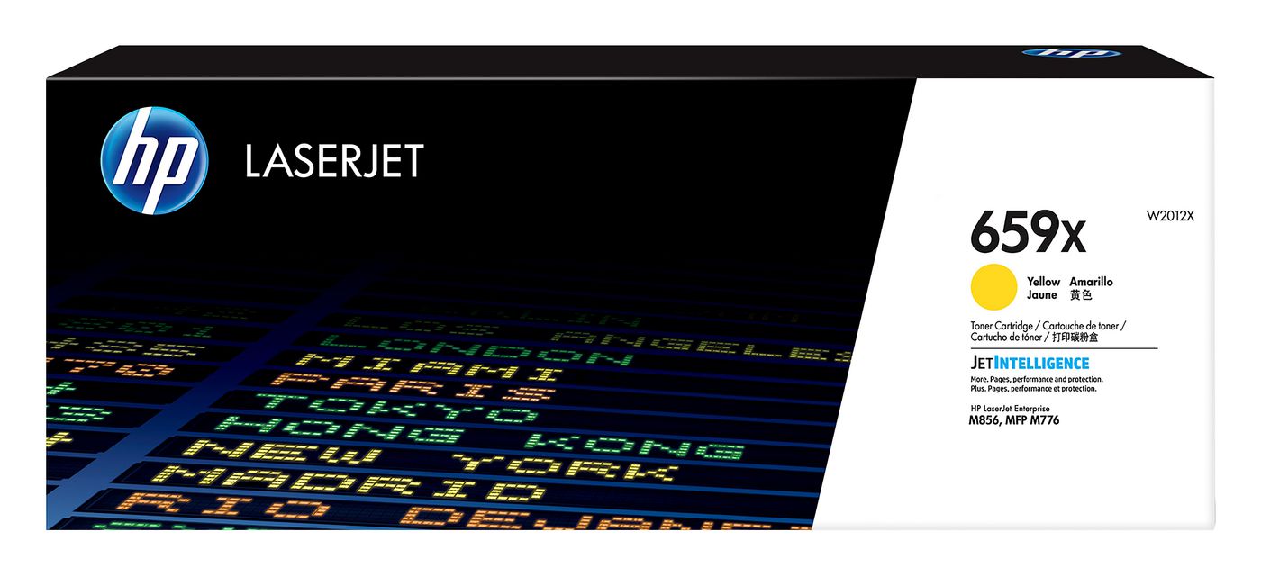 Картридж HP CLJ 659X Yellow 2.9K, W2012X