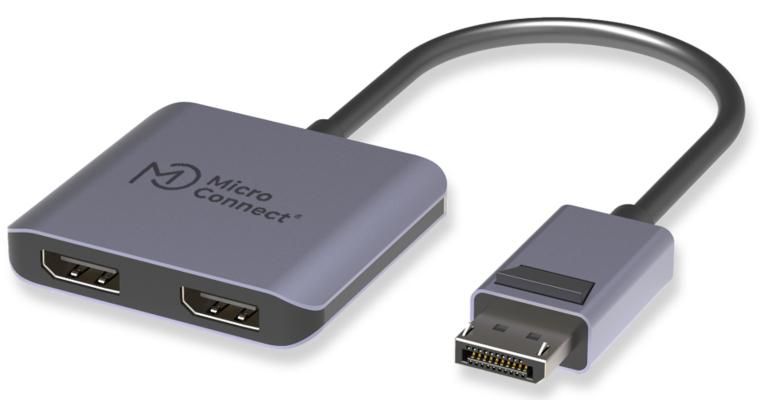 DisplayPort to 2x DisplayPort 