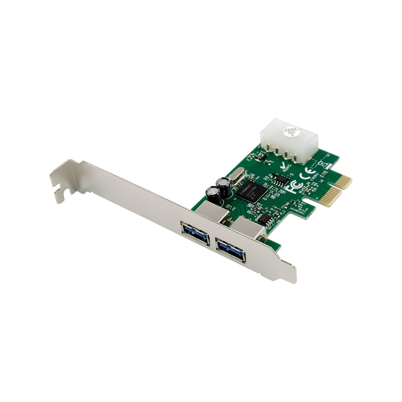 2 x USB 3.0 Port PCIe Card