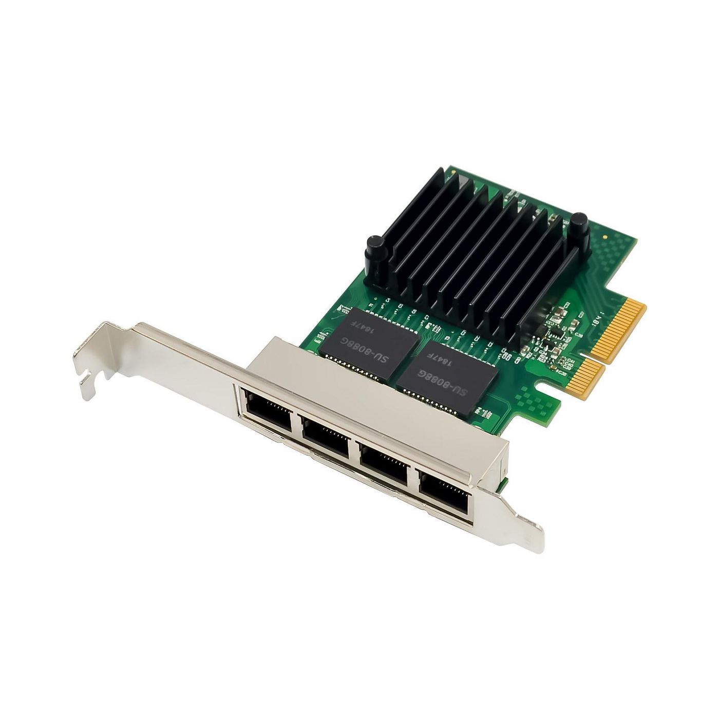 4 port RJ45 network card, PCIe