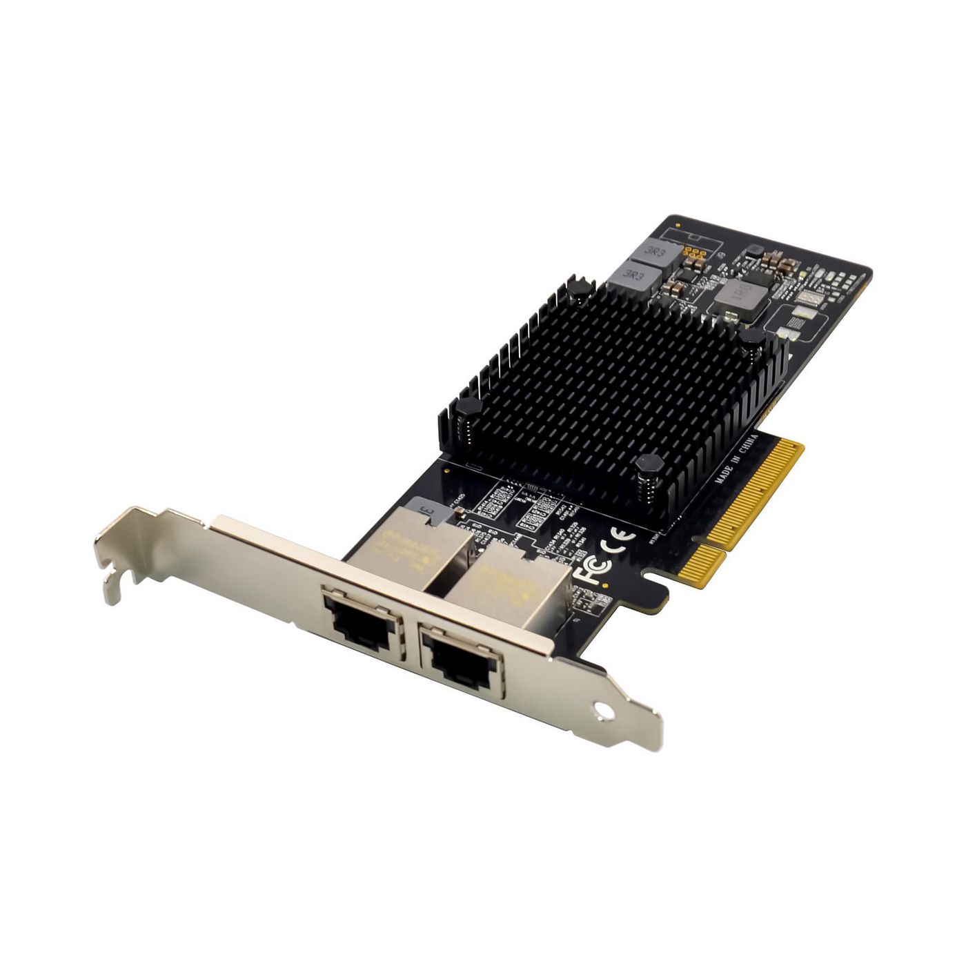 PCIe x8 Dual RJ45 10 GbE X550