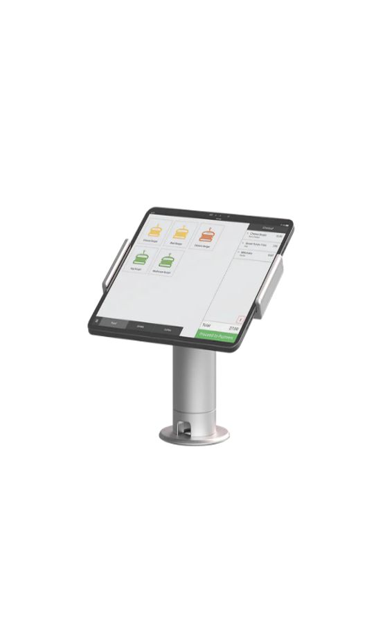 Powered iPad Swivel Stand