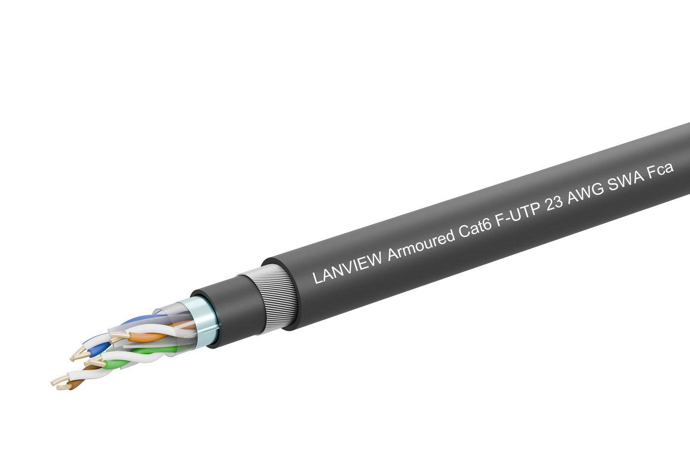 CAT6 F/UTP SWA armoured Solid