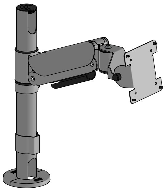VESA 75/100 Pole Mount, 