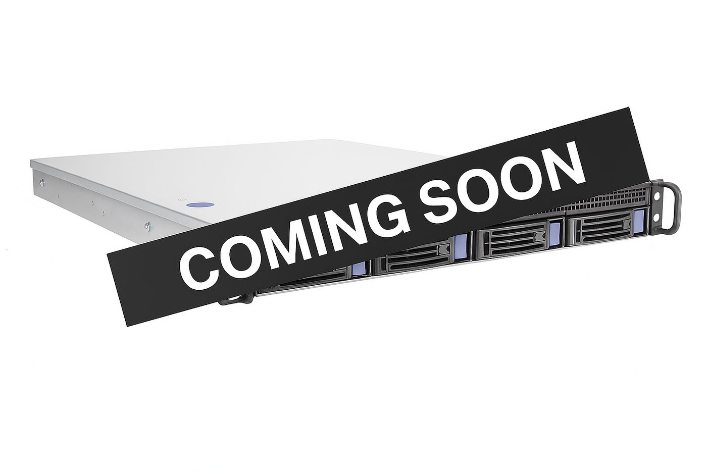 1U 4 Bay Server - Xeon