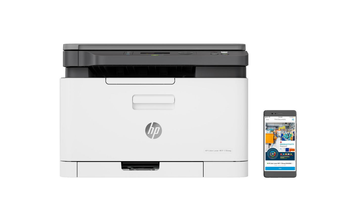 HP Color Laser MFP 178nw Printer
