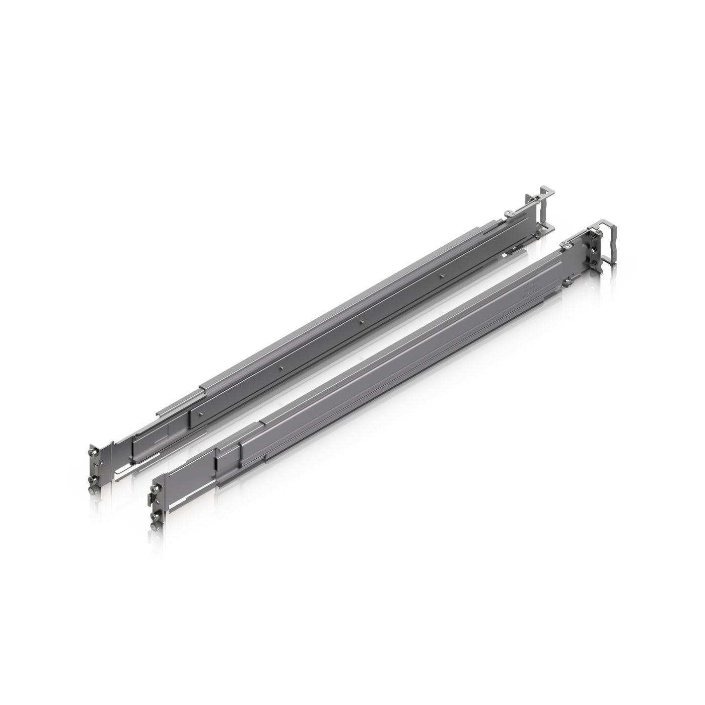 Adjustable sliding rails for