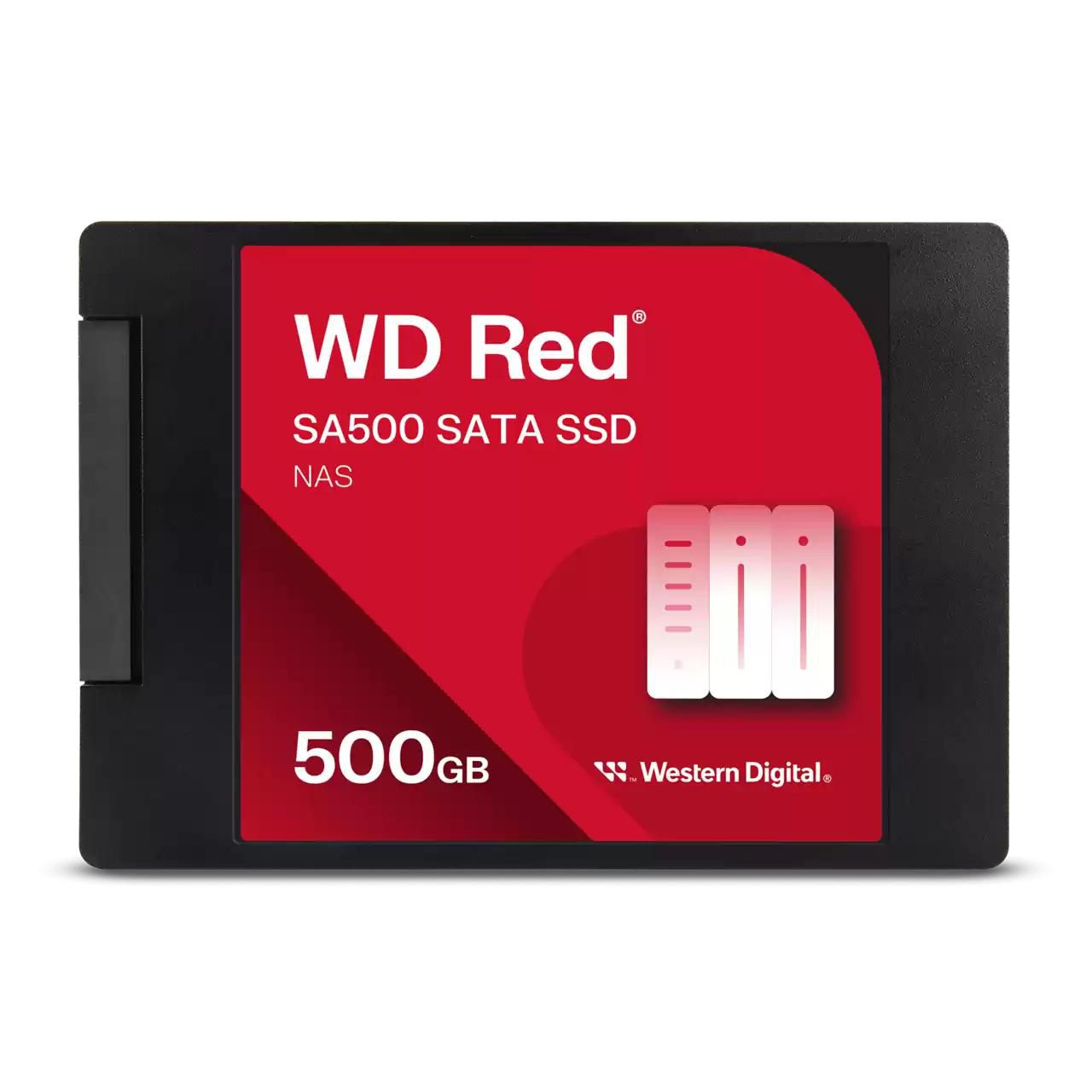 Red SA500 NAS SATA SSD 500GB