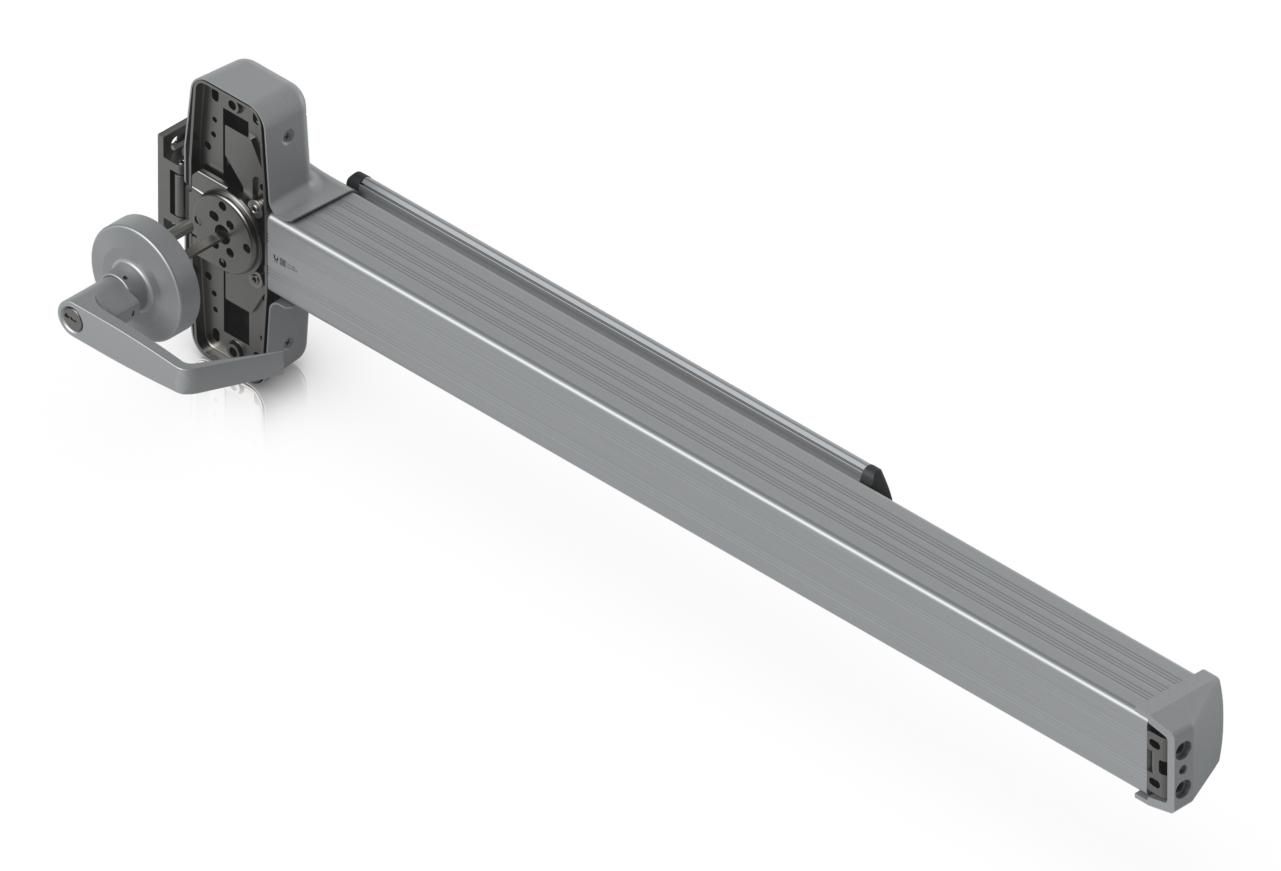 A single-latched bar 